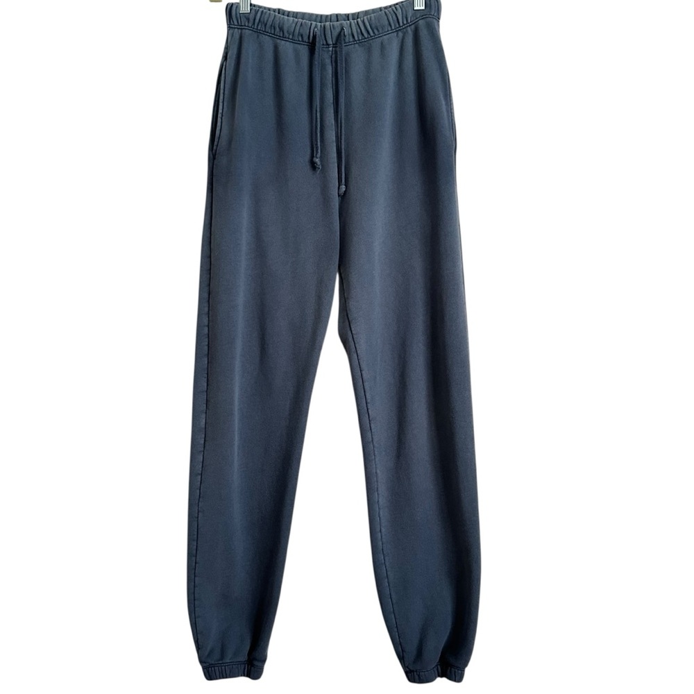 IMOGENE + WILLIE FADED BLUE DRAWSTRING SWEATPANTS SIZE XS